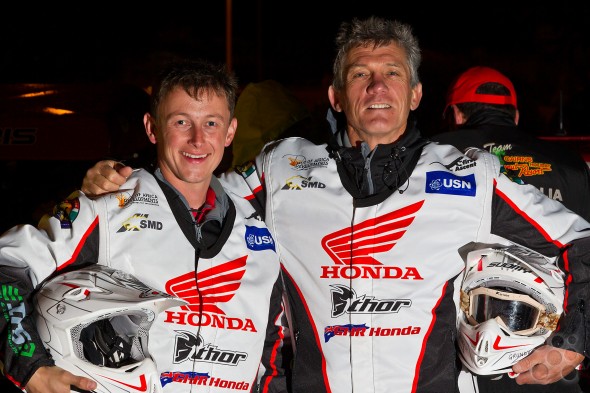 South Africans under GHR: Brett Cummings #89 and Glen Grundy #91, Dakar 2013