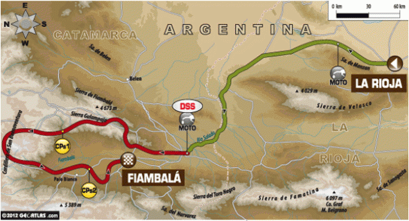 Stage 11: La Rioja > Fiambalá. Courtesy of dakar.com” width=”590″ height=”319″ /><p class=
